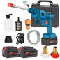 PrimeMarket™ HydroForce Pro Cordless High-Pressure Washer – Portable Rechargeable Power Cleaner with Dual Battery System