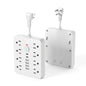 PrimeMarket™ PowerMax 14-In-1 Wall Outlet Extender with USB Ports & Smart Switch – Surge Protected Power Strip