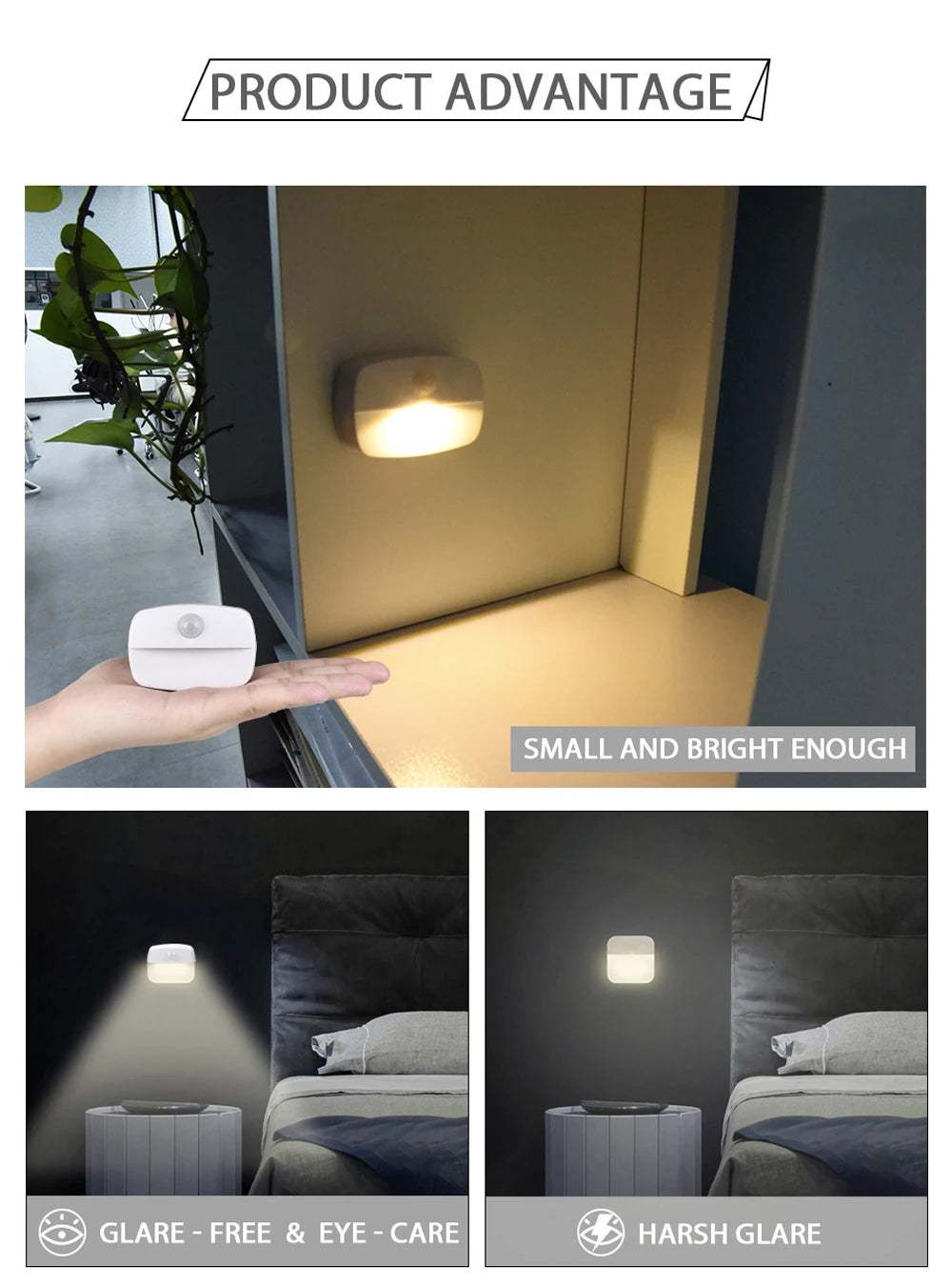 PrimeGlow™ MotionSense Smart LED Light