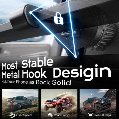 Magnetic Wireless Car Charger Mount 15W – Compatible with iPhone 12 / 13 / 14 / 15 / 16 Series – Fast Charging Magnetic Phone Holder for Car Vent