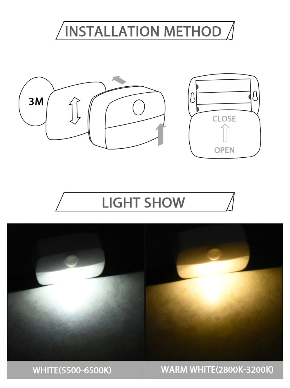 PrimeGlow™ MotionSense Smart LED Light