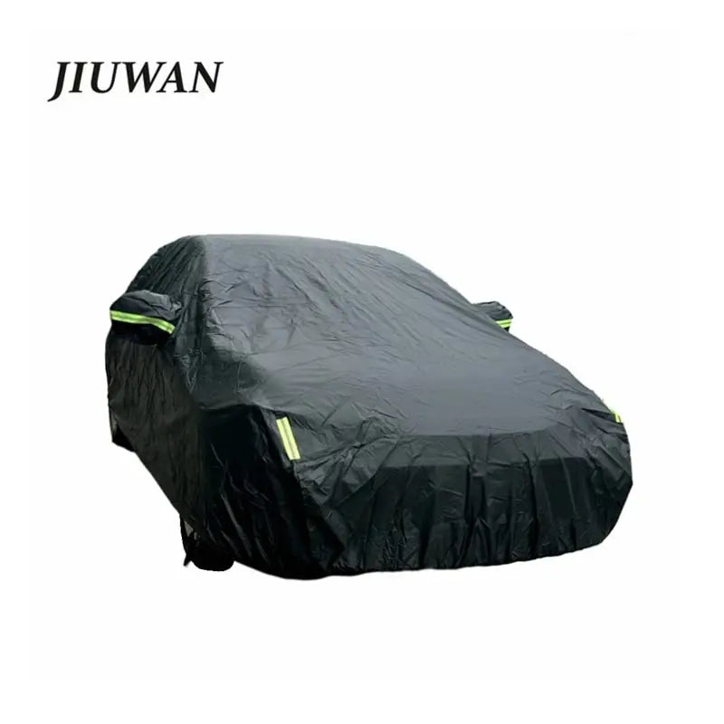 Waterproof Car Cover Size L – Full Exterior Protection with Reflective Strips for Sedans & Compact SUVs