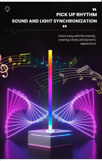 150cm Smart RGB LED Corner Floor Lamp – App & Remote Control Ambient Light for Bedroom, Gaming & Living Room