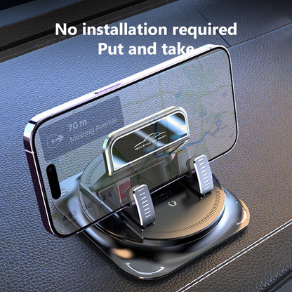 Universal Car Phone Holder Dashboard Mount – Anti-Slip Adjustable Smartphone Stand for GPS Navigation