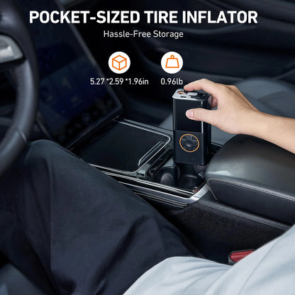 PrimeAir™ Wireless Digital Tire Inflator – 150PSI High Power Compressor