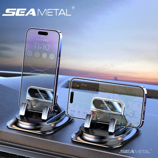 Universal Car Phone Holder Dashboard Mount – Anti-Slip Adjustable Smartphone Stand for GPS Navigation