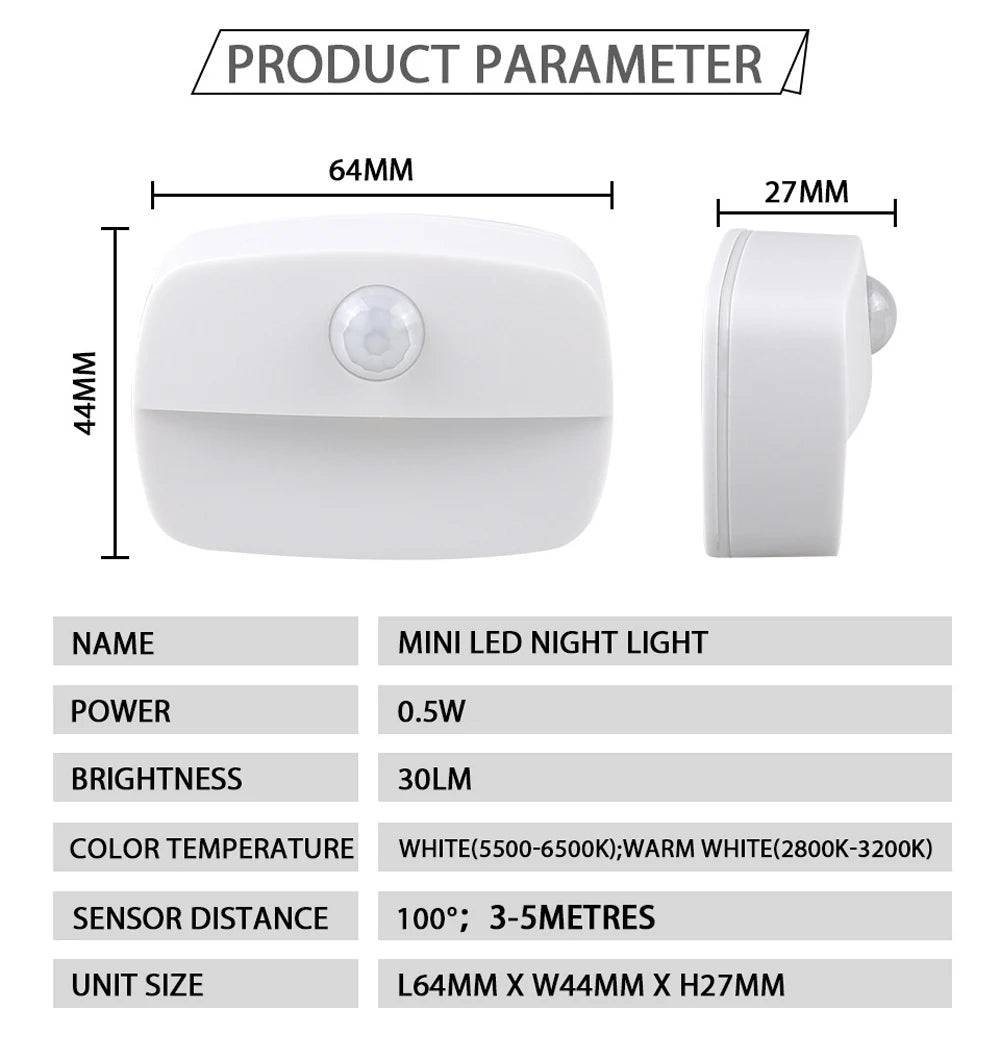 PrimeGlow™ MotionSense Smart LED Light