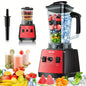 PrimeMarket ProBlend 2400W High-Performance Blender & Grinder Combo – 68oz BPA-Free Pitcher, 6-Blade Stainless Steel, Ice Crushing & Smoothie Power