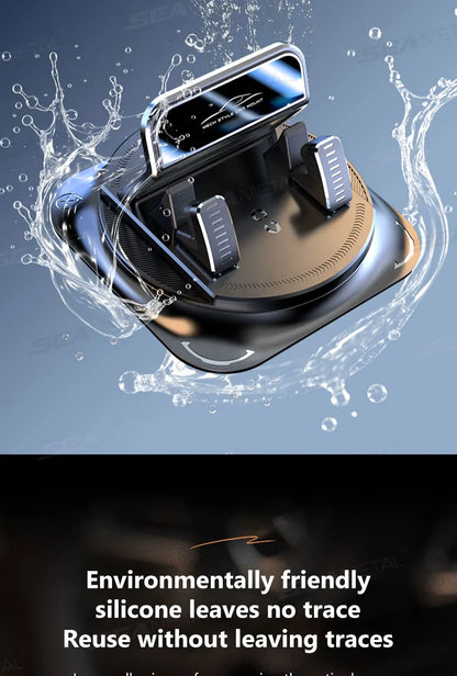 Universal Car Phone Holder Dashboard Mount – Anti-Slip Adjustable Smartphone Stand for GPS Navigation
