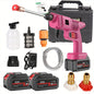PrimeMarket™ HydroForce Pro Cordless High-Pressure Washer – Portable Rechargeable Power Cleaner with Dual Battery System